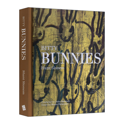 抽象绘画小兔子画集 英文原版 Bitty Bunnies Hunt Slonem国际知名艺术大师亨特·斯隆印象主义 精装 英文版 进口英语原版书籍