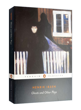 易卜生戏剧选 英文原版小说 Ghosts  A Public Enemy  When We Dead Wake 企鹅黑经典 Penguin Black Classics 进口英语原版书籍
