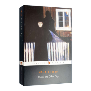 易卜生戏剧选 英文原版小说 Ghosts  A Public Enemy  When We Dead Wake 企鹅黑经典 Penguin Black Classics 进口英语原版书籍