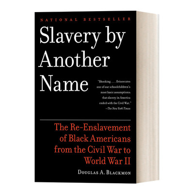 换个名字作奴隶 英文原版 Slavery by Another Name 南北战争到二战之间对美国黑人的重新奴役 2009普利策奖 英文版 进口英语书