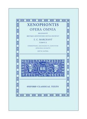 英文原版 Xenophon II Libri Socratici 色诺芬 回忆苏格拉底 牛津古典文本系列 精装 英文版 进口英语原版书籍