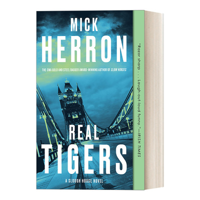 英文原版 斯劳部门/泥沼之家系列3 Real Tigers Slough House Book 3 真老虎 网剧流人原著小说 金匕首奖短名单 间谍小说 英文版