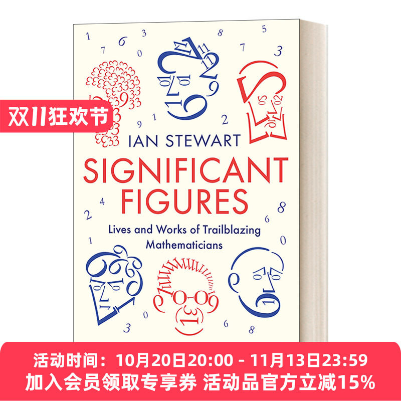 英文原版 Significant Figures 重要人物 开创性数学家的生活和工作 伊恩·斯图尔特 英文版 进口英语原版书籍