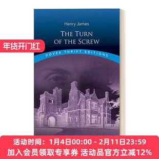螺丝在拧紧 英文原版 The Turn of the Screw 亨利 詹姆斯 Dover Thrift Editions 英文版 进口英语原版书籍