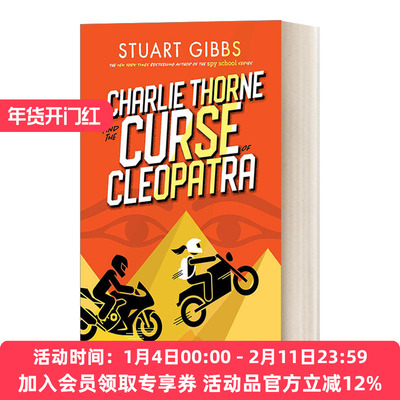 英文原版 Charlie Thorne and the Curse of Cleopatra 3 查理·索恩和克利奥帕特拉的诅咒3 Stuart Gibbs 英文版 进口英语原版书