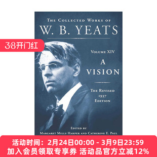 英文原版 A Vision the Revised 1937 Edition 幻象 叶芝文集 1937修订版 精装 英文版 进口英语原版书籍