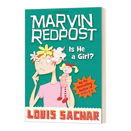 英文原版 Marvin Redpost Is He a Girl? Book 3 麻烦精马文系列3 英文版 进口英语原版书籍