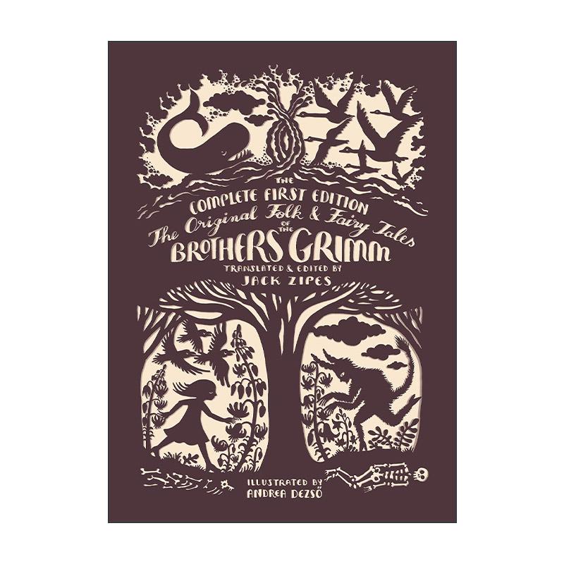 英文原版 The Original Folk and Fairy Tales of the Brothers Grimm格林童话初版全集 普林斯顿大学注解插图版 进口英语原版书籍