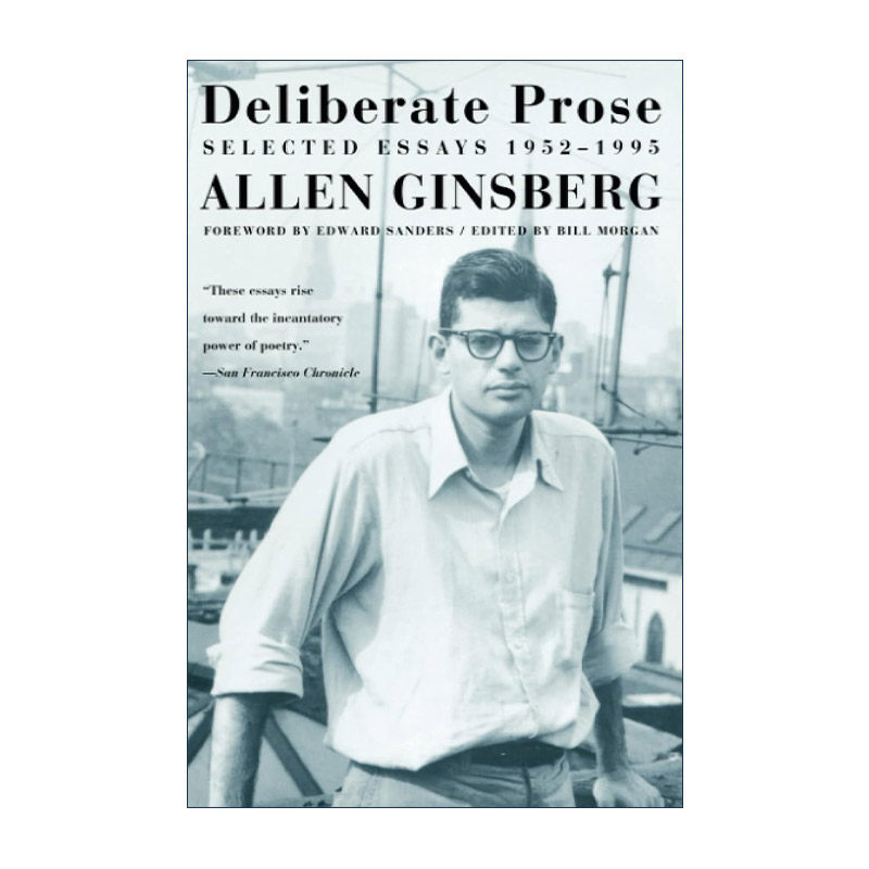 英文原版 Deliberate Prose 金斯伯格1952-1995文选 深思熟虑的散文 英文版 进口英语原版书籍