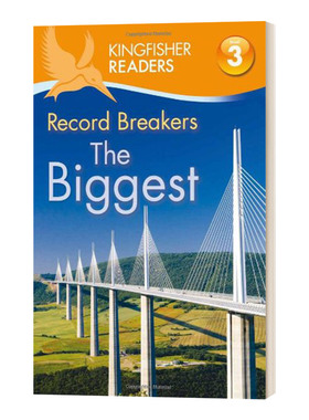 英文原版 Kingfisher Readers L3 Record Breakers-The Biggest 翠鸟分级读物系列L3 英文版 进口英语原版书籍