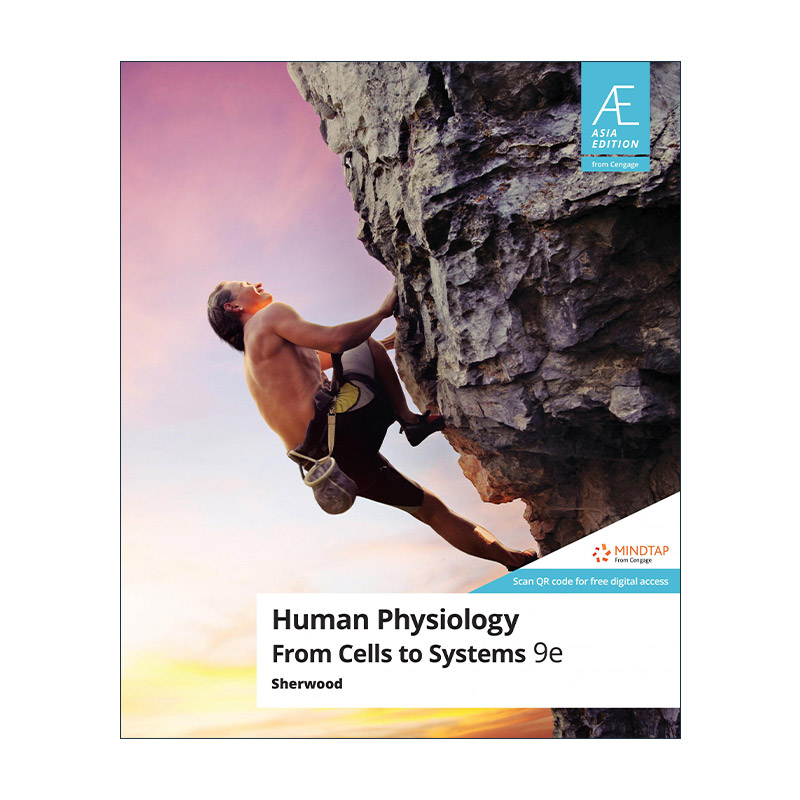 英文原版 Human Physiology From Cells To Systems 人体生理学 第9版 英文版 进口英语原版书籍