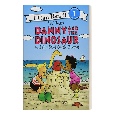 英文原版 Danny and the Dinosaur and the Sand Castle Contest 丹尼和恐龙 I Can Read Level 1分级阅读 汪培珽书单第一阶段