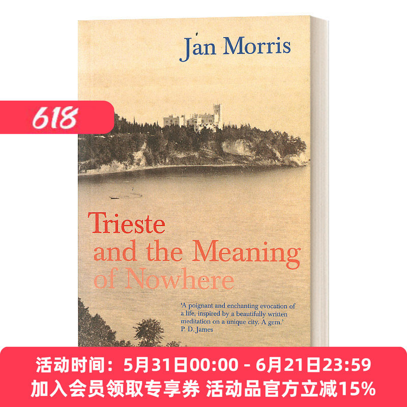 华研原版 英文原版 Trieste 的里雅斯特 无名之地的意义 简·莫里斯 英文版 进口英语原版书籍