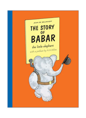 英文原版 The Story of Babar 大象巴巴的故事 让·德·布吕诺夫 大师名作绘本 英文版 进口英语原版书籍