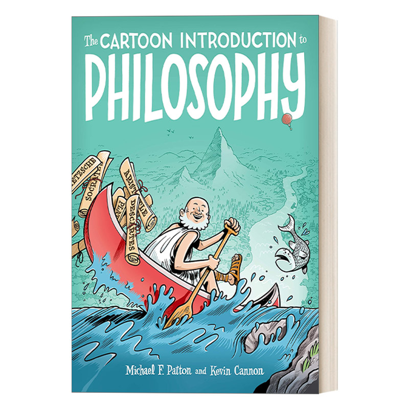 英文原版 The Cartoon Introduction to Philosophy漫画哲学之河 一本漫画读懂哲学 认识世界 探索自己 了解彼此的思辨探险 进口书