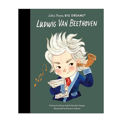英文原版 Little People Big Dreams Beethoven 小人物大梦想儿童精装绘本 音乐家贝多芬 英文版 进口英语原版书籍