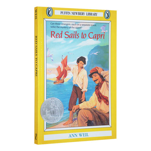 英文原版 Red Sails to Capri1953 纽伯瑞银奖 英文版