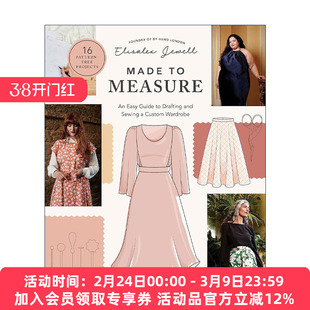 英文原版 Made to Measure 量体裁衣 定制衣橱设计与简易缝纫指南 英文版 进口英语原版书籍