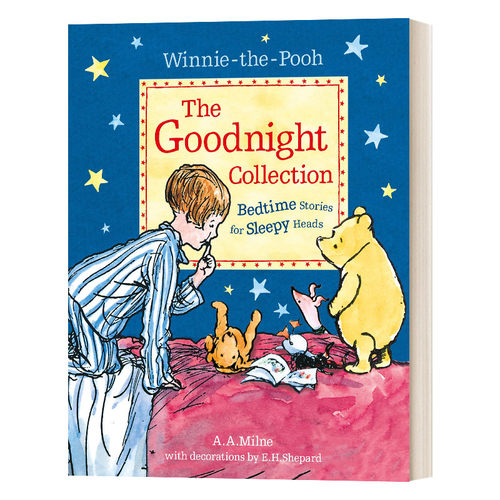 英文原版 Winnie-The-Pooh The Goodnight Collection Bedtime Stories for Sleepy Heads 小熊维尼睡前故事全集 英文版进口英语书