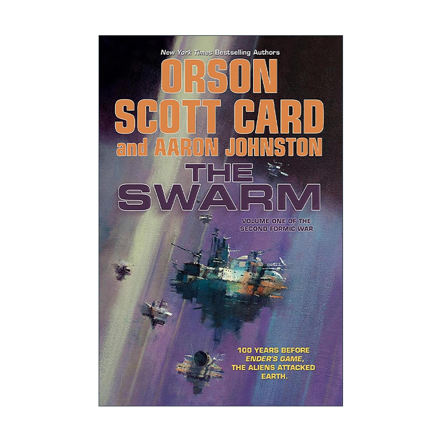 英文原版 The Swarm 蚁族战争第2部卷1 蜂群 安德游戏作者奥森斯科特卡德 英文版 进口英语原版书籍