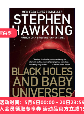 霍金讲演录  英文原版 Black Holes and Baby Universes Other Essays 黑洞 婴儿宇宙及其他 Stephen Hawking 英文版进口英语书