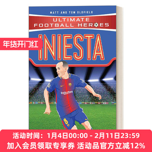 英文原版 Iniesta Ultimate Football Heroes 超级足球明星人物传记 安德雷斯伊涅斯塔 英文版 进口英语原版书籍