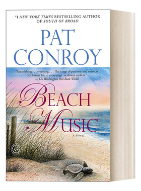 海滩音乐 英文原版小说 Beach Music 家庭生活小说 Pat Conroy 英文版 进口英语原版书籍