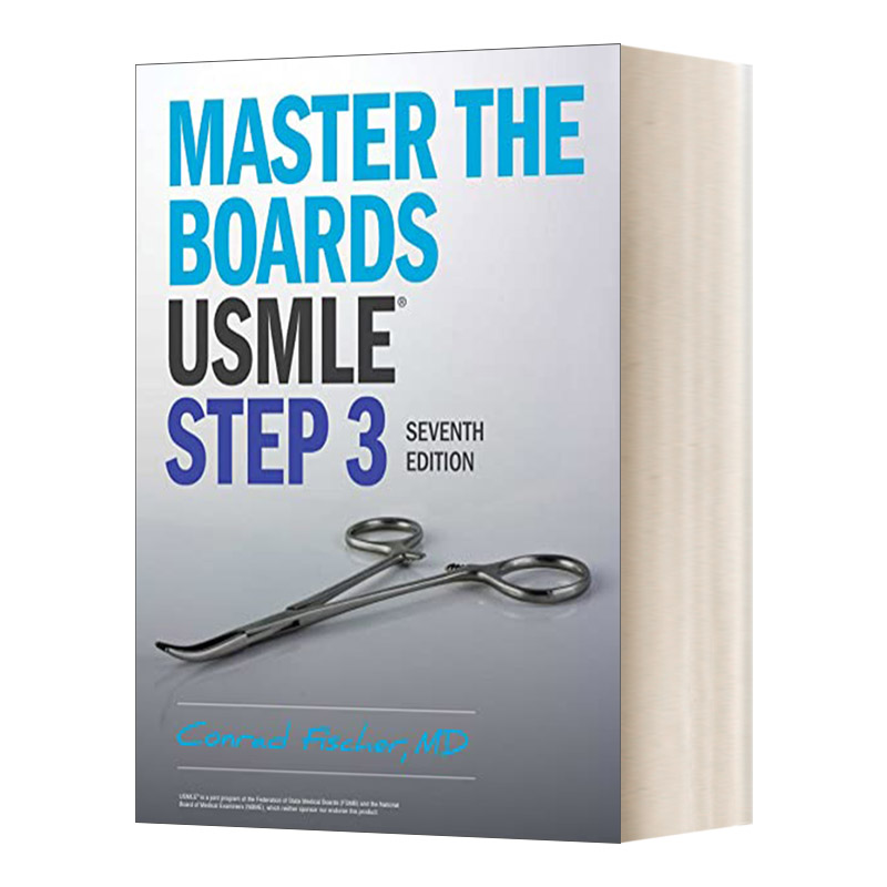 英文原版 Master the Boards USMLE Step 3 美国执业医师资格考试第三步7版 英文版 进口英语原版书籍