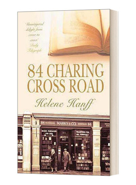 英文原版小说 84 Charing Cross Road 查令十字路84号 英文版 进口英语原版书籍