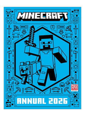 英文原版 Minecraft Annual 2026 我的世界2026年鉴 精装 MC游戏周边书 性格测试 游戏技巧 生物桌游 生存挑战 英文版 进口原版书