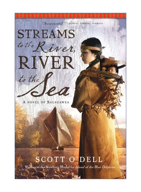 野花的脚印  英文原版 Streams to the River Sea 1987斯科特历史小说奖 纽伯瑞银奖作者 英文版 进口英语原版书籍