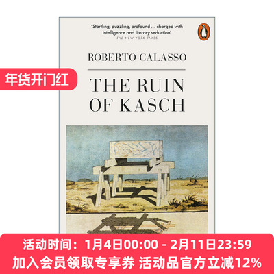 英文原版 The Ruin of Kasch 卡什的毁灭 罗伯托·卡拉索 英文版 进口英语原版书籍