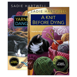 英文原版 A Tangled Web Mystery 错综复杂的网之谜系列2册 女性推理小说 Sadie Hartwell 英文版 进口英语原版书籍