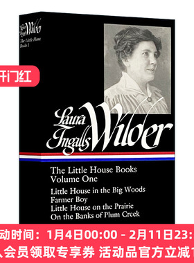 英文原版小说 Laura Ingalls Wilder 劳拉·英格尔斯·怀德 小屋系列书卷一 美国图书馆 精装 英文版 进口英语原版书籍