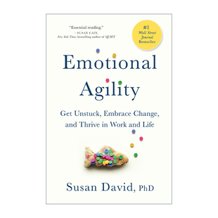 英文版 书籍 Agility Susan David 拥抱改变 Emotional 摆脱困境 进口英语原版 情绪可控力 精装 英文原版
