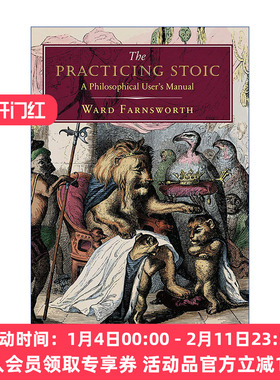 英文原版 The Practicing Stoic 实践斯多葛学派 哲学者手册 精装 Ward Farnsworth 英文版 进口英语原版书籍