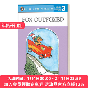 英文原版 Fox Outfoxed - Penguin Young Readers Level 3 狐狸也上当 企鹅青少分级阅读3级 英文版 进口英语原版书籍