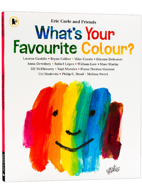你喜欢的颜色是什么 英文原版绘本 What's Your Favourite Colour 卡尔爷爷 Eric Carle 色彩启蒙 英文版亲子阅读儿童英语图画书