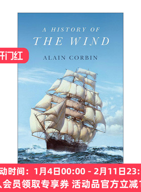 英文原版 A History of the Wind 风的历史 精装 法国巴黎大学教授Alain Corbin 英文版 进口英语原版书籍