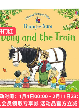 英文原版 Farmyard Tales Poppy and Sam Dolly and the Train 农场故事 多莉和火车 儿童启蒙故事书 英文版 进口英语原版书籍