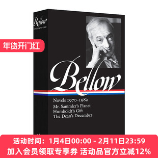 英文原版 Saul Bellow Novels 1970-1982 索尔 贝娄 小说 精装 英文版 进口英语原版书籍