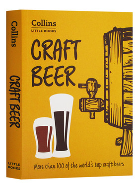 柯林斯小书系列 精酿啤酒 英文原版 Craft Beer More than 100 of the worlds top craft beers 英文版 进口原版英语书籍