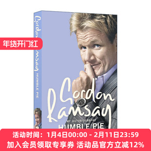 英文原版 Humble Pie 米其林名厨戈登·拉姆齐自传 英文版 进口英语原版书籍