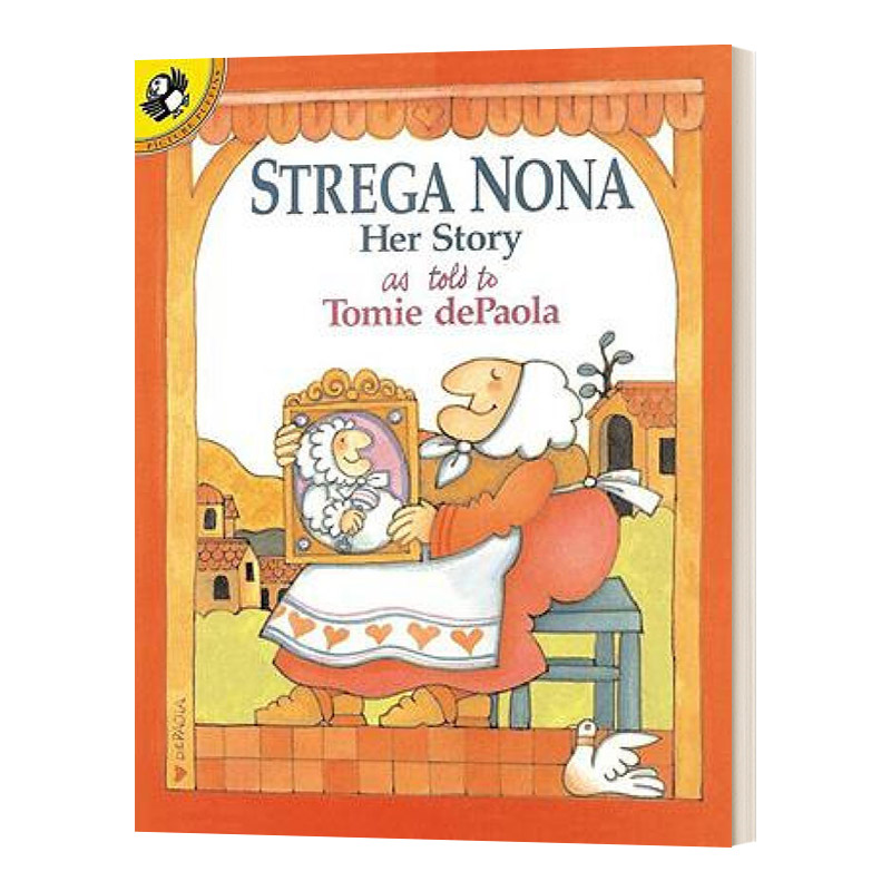 英文原版绘本 Strega Nona Her Story巫婆奶奶的故事绘本英文版进口英语原版书籍