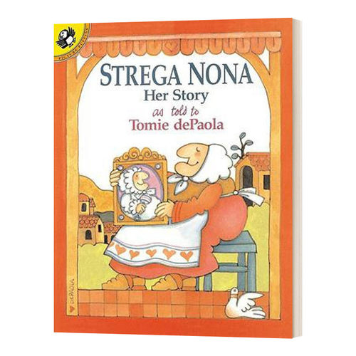 巫婆奶奶的故事 英文原版绘本 Strega Nona Her Story 绘本 英文版 进口英语原版书籍