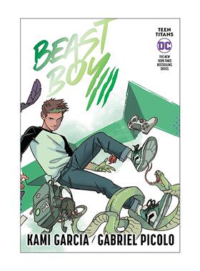 英文原版 Teen Titans: Beast Boy Connecting Cover Edition 少年泰坦 野兽小子 DC漫画 Kami Garcia 英文版 进口英语原版书籍