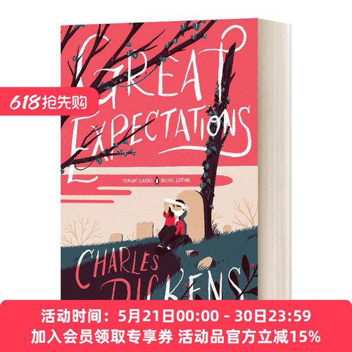 远大前程 英文原版 Great Expectations 毛边书 Classics Deluxe 英文版 进口英语原版书籍