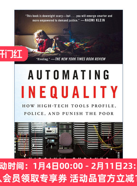 自动不平等  英文原版 Automating Inequality 高科技如何锁定 管制和惩罚穷人 英文版 进口英语原版书籍