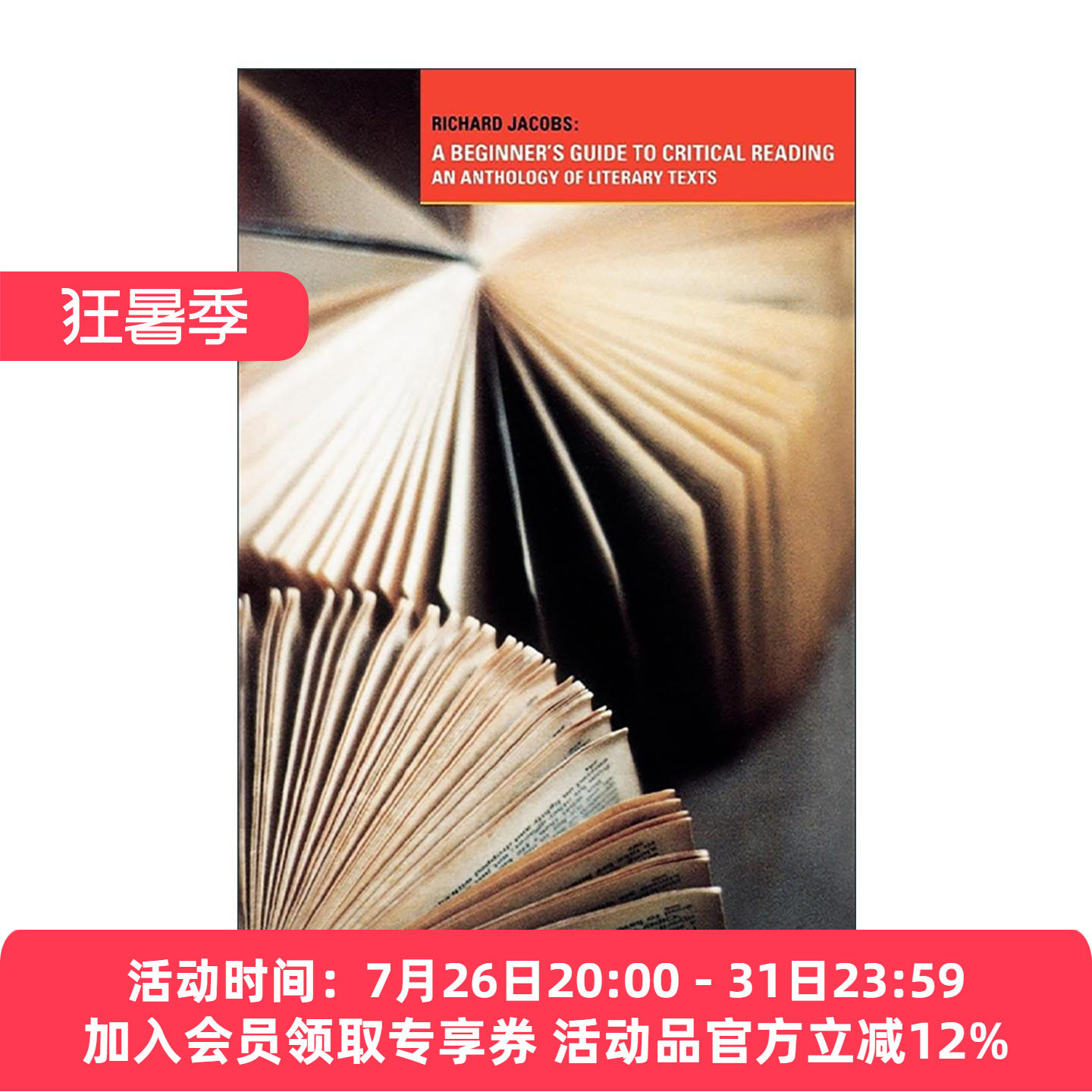 英文原版 A Beginner's Guide to Critical Reading 初级批判性阅读指南 文学文本选集 英文版 进口英语原版书籍