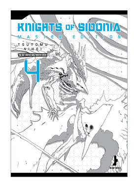英文原版 Knights of Sidonia Master Edition 4 希德尼娅的骑士系列4 大师版 日本科幻漫画 Tsutomu Nihei贰瓶勉 英文版进口书籍